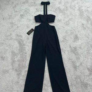 Bebe Jumpsuit - Black - Size 6